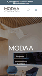 Mobile Screenshot of modaainc.com